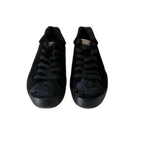 Rag & Bone RB1 Low Sneakers in Black Velvet